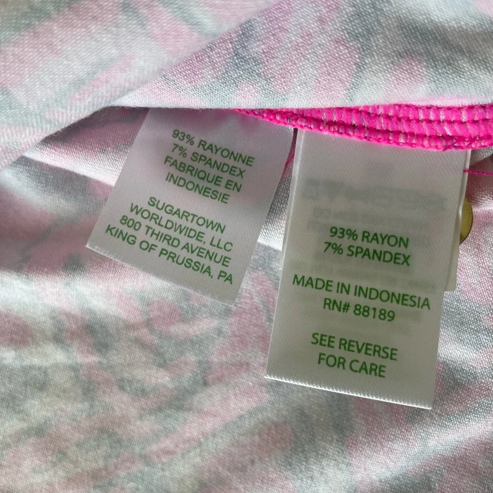 Lilly Pulitzer UPF 50+ Sophie Dress Pink My Favorite Spot XS Stretch Com… - Picture 11 of 15